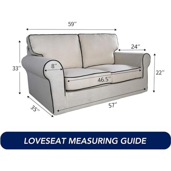 Super Stretch Chair Sofa Slipcover – Spandex Non Slip Soft Couch Sofa Cover - Picture 5 of 7